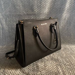 Michael Kors| Hope Large Satchel Shoulder Leather Tote